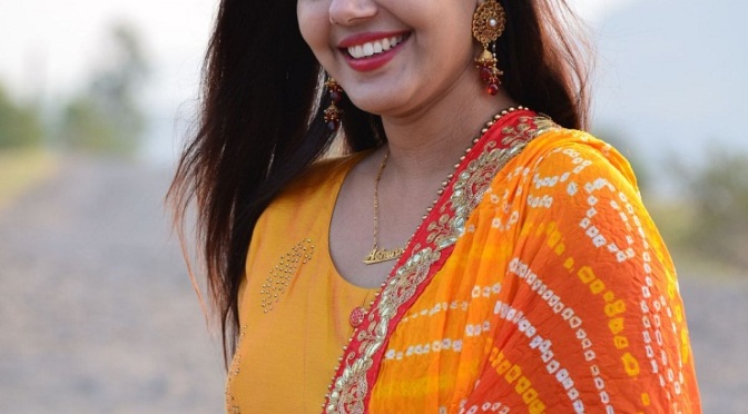 Actress Ashwini Bagal