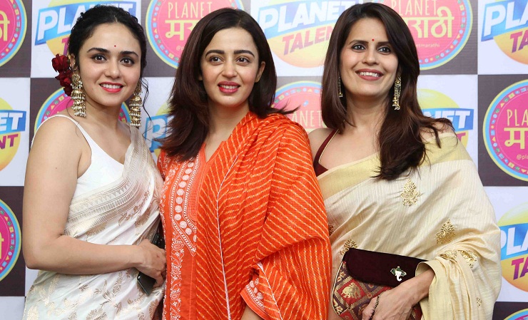 Amruta Khanvilka, Neha Pendse, Sonali Khare actress