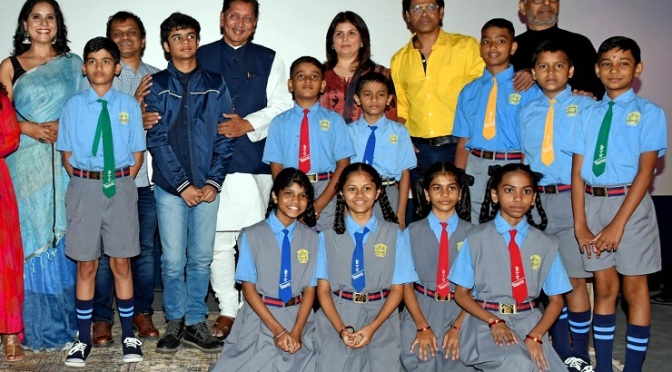 Baalbhaarti Movie Trailer launched by education minister Deepak Kesarkar, Siddharth Jadhav