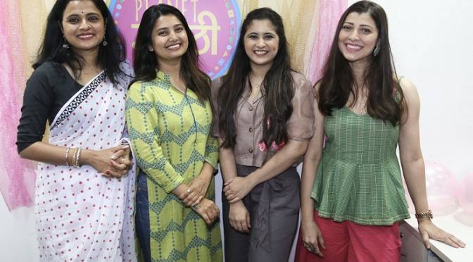 Marathi stars Bhargavi Chirmule, Prajakta Mali, Gayatri Datar and Tejaswini Pandit celebrated Women's day