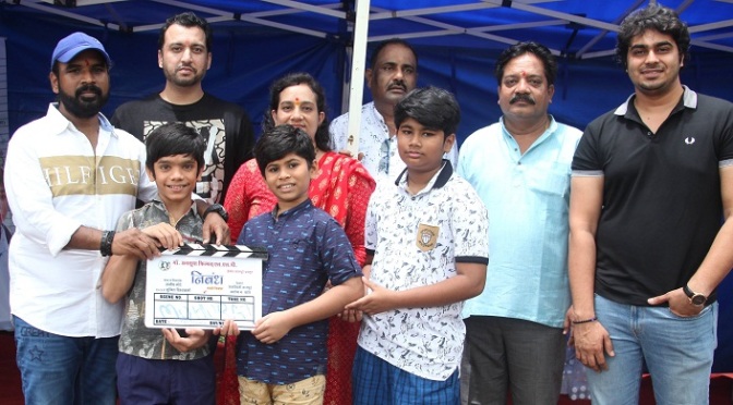 Naal fame child actor, Shrinivas Pokale in Marathi Movie 'Nibandh'