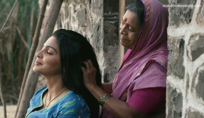 Pooja Sawant and Usha Naik in Marathi movie 'Lapachhapi'