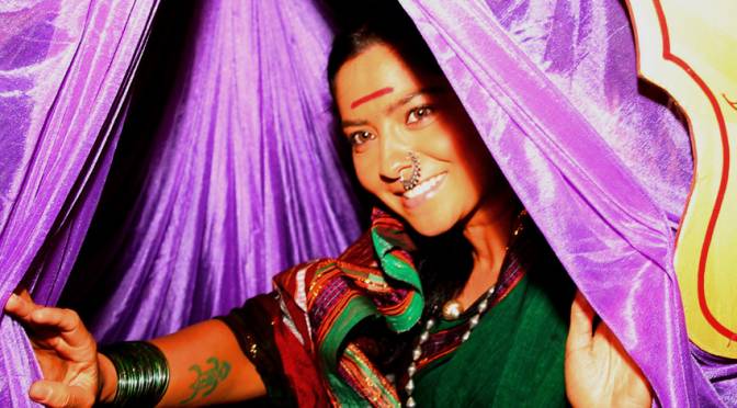 Sonalee Kulkarni in and as 'Hirkani'