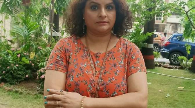 Actress Suprita Pathare in 'Shrimant Gharchi Soon' on Sony Marathi