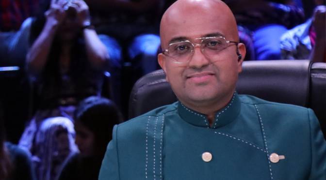 Vaibhav Mangle,in Reality show 'Yuva Singer Ek Number'